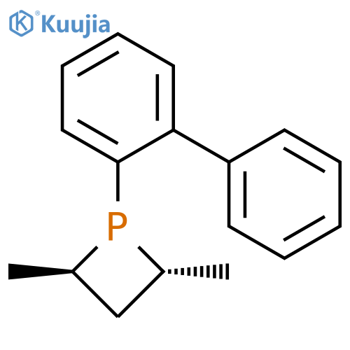 PHOSPHETANE, 1-[1,1'-BIPHENYL]-2-YL-2,4-DIMETHYL-, (2R,4R)- structure