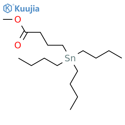 BUTANOIC ACID, 4-(TRIBUTYLSTANNYL)-, METHYL ESTER structure