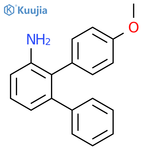 [1,1':2',1''-Terphenyl]-3'-amine, 4''-methoxy- structure