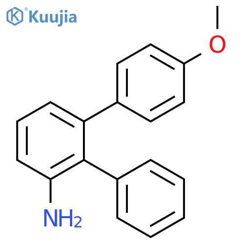 [1,1':2',1''-Terphenyl]-3'-amine, 4-methoxy- structure