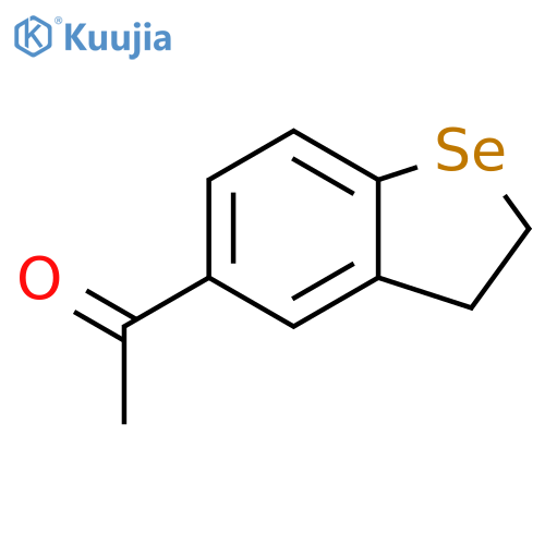 ETHANONE, 1-(2,3-DIHYDROBENZO[B]SELENOPHENE-5-YL)- structure