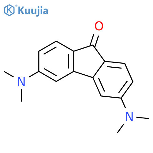 9H-Fluoren-9-one, 3,6-bis(dimethylamino)- structure