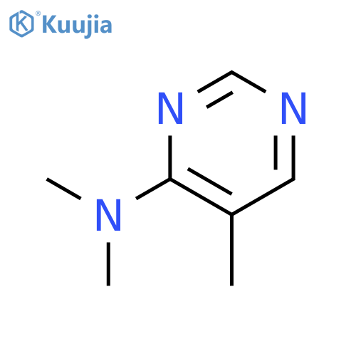 4-Pyrimidinamine, N,N,5-trimethyl- (9CI) structure