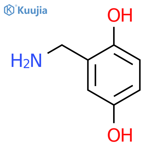 2,5-DIHYDROXYBENZYLAMINE structure