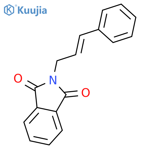 N-(3-PHENYLALLYL)PHTHALIMIDE structure
