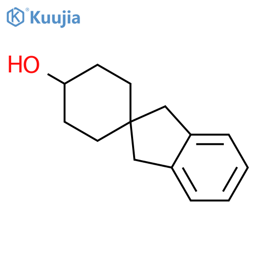 Spiro[cyclohexane-1,2'-[2H]inden]-4-ol, 1',3'-dihydro- structure