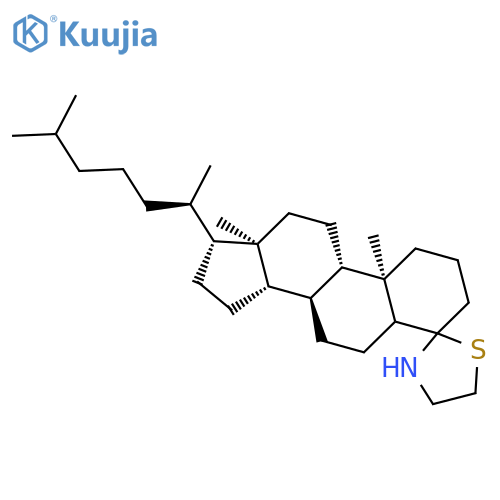Spiro[cholestane-4,2'-thiazolidine] (9CI) structure