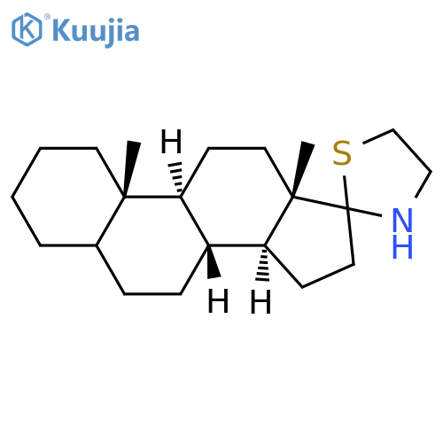 Spiro[androstane-17,2'-thiazolidine] (9CI) structure