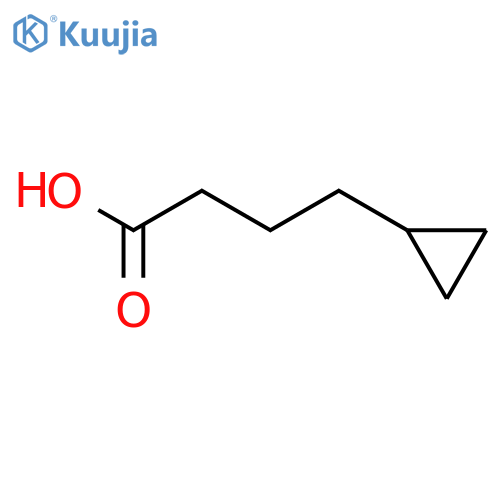 4-cyclopropylbutanoic acid structure
