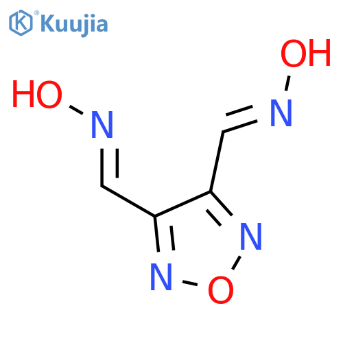 1,2,5-OXADIAZOLE-3,4-DICARBOXALDEHYDE, DIOXIME, (E,E)- structure