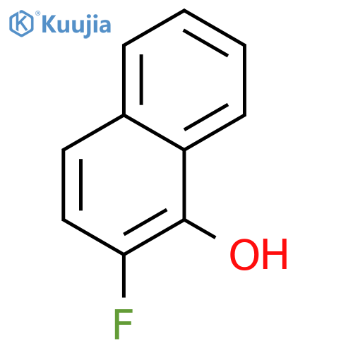 2-FLUORO-1-NAPHTHOL structure