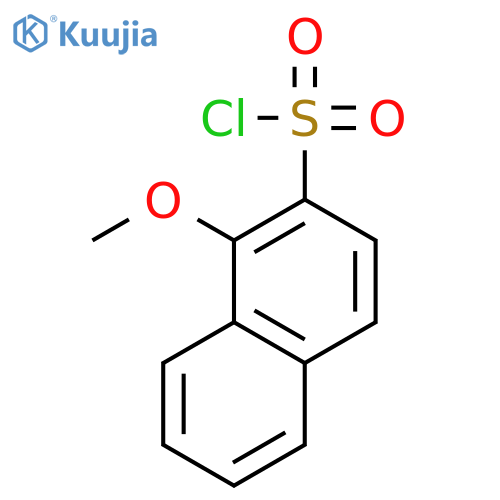 2-NAPHTHALENESULFONYL CHLORIDE, 1-METHOXY- structure