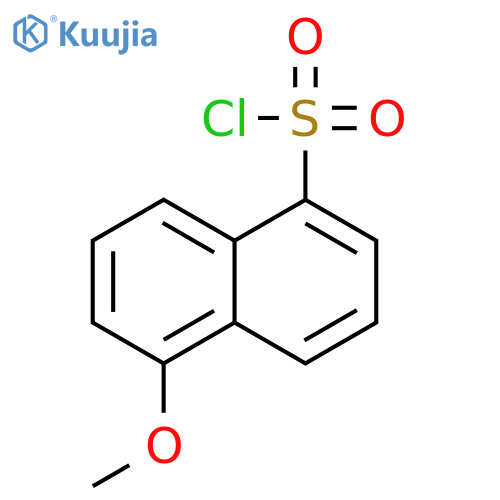 1-Naphthalenesulfonyl chloride, 5-methoxy- structure