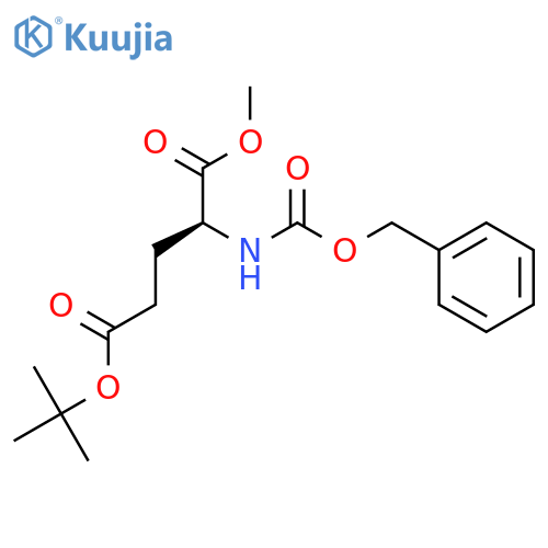 Z-Glu(OtBu)-OMe structure