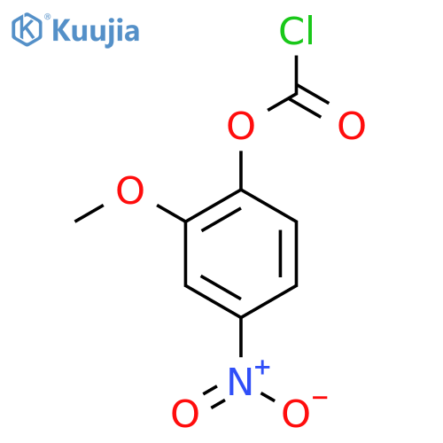2-Methoxy-4-nitrophenyl chloroformate structure