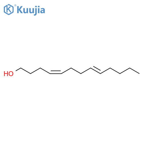 4,8-Tridecadien-1-ol, (Z,E)- structure