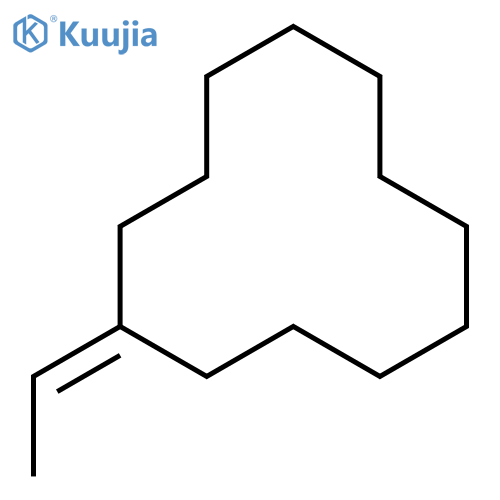 Cyclododecane, ethylidene- structure