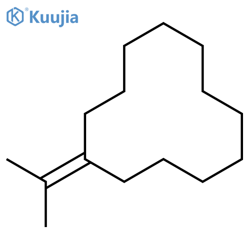 CYCLODODECANE, (1-METHYLETHYLIDENE)- structure