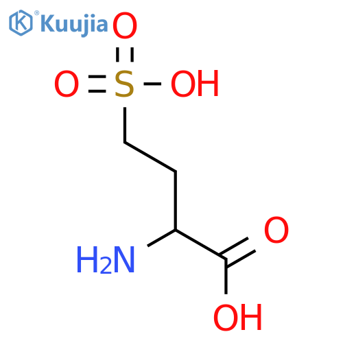 Butanoic acid, 2-amino-4-sulfo-, (2R)- structure