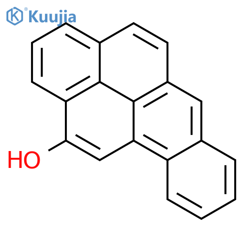 Benzo[a]pyren-12-ol structure