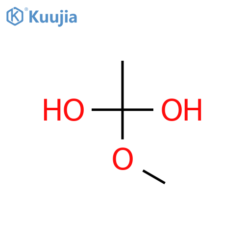 1,1-Ethanediol, 1-methoxy- structure