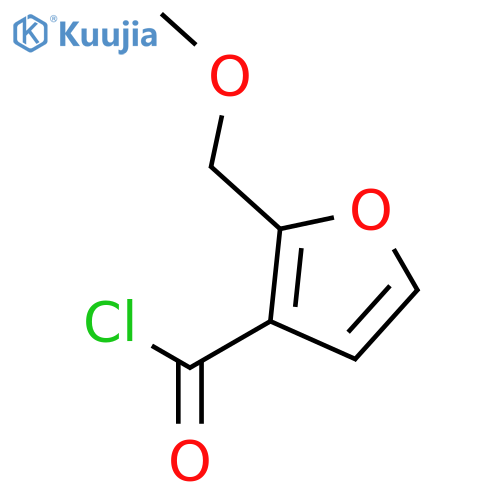 3-Furancarbonyl chloride, 2-(methoxymethyl)- (9CI) structure