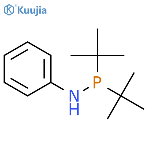 Phosphinous amide, P,P-bis(1,1-dimethylethyl)-N-phenyl- structure