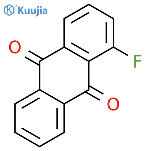 1-Fluoroanthraquinone structure