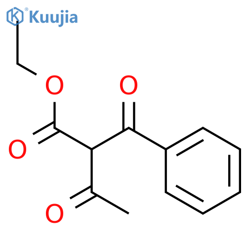 Benzenepropanoic acid, a-acetyl-b-oxo-, ethyl ester structure