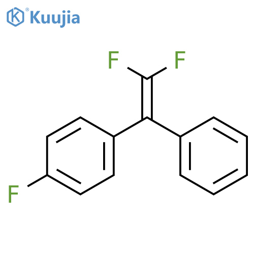 1-(2,2-difluoro-1-phenyl-vinyl)-4-fluoro-benzene structure