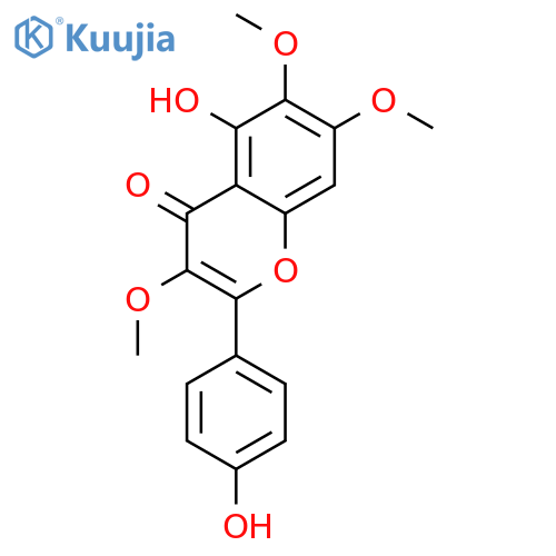 Penduletin structure