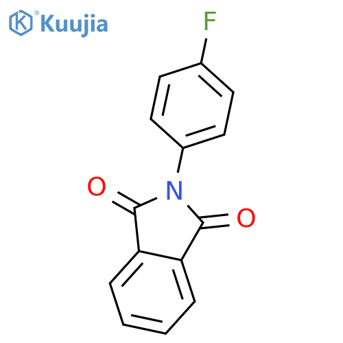 1H-Isoindole-1,3(2H)-dione, 2-(4-fluorophenyl)- structure