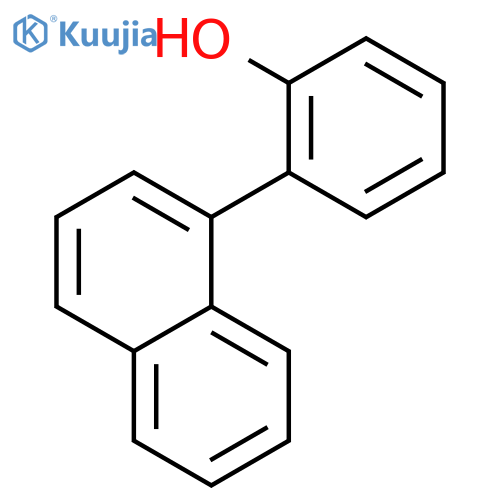 Phenol, naphthalenyl- structure