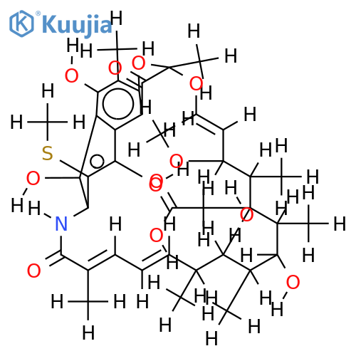 3-Methylthiorifamycin SV structure