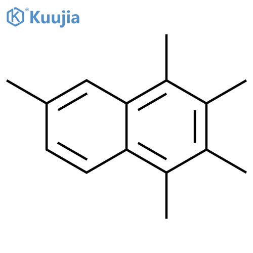 Naphthalene, 1,2,3,4,6-pentamethyl- structure