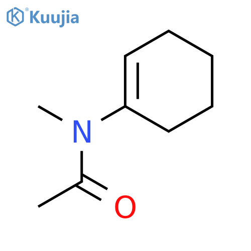 Acetamide, N-1-cyclohexen-1-yl-N-methyl- structure