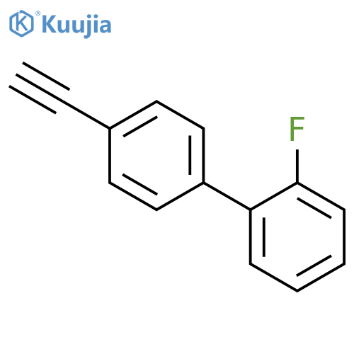 1,1'-Biphenyl,4'-ethynyl-2-fluoro- structure