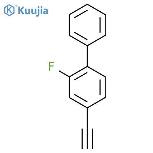 4-Ethynyl-2-fluoro-1,1'-biphenyl structure