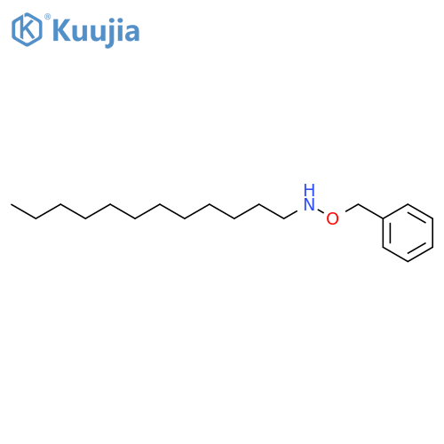 1-Dodecanamine, N-(phenylmethoxy)- structure