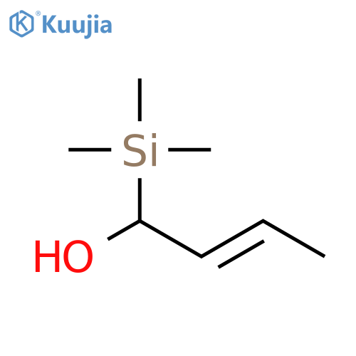2-Buten-1-ol, 1-(trimethylsilyl)-, (2E)- structure