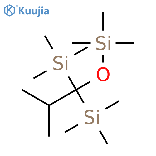 Silane, [2-methyl-1-[(trimethylsilyl)oxy]propylidene]bis[trimethyl- structure