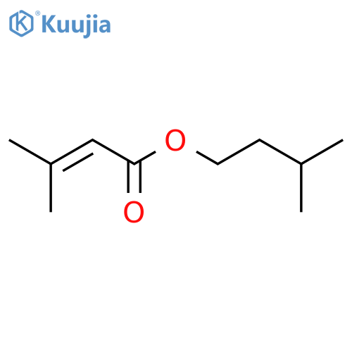 3-methylbutyl 3-methylbut-2-enoate structure