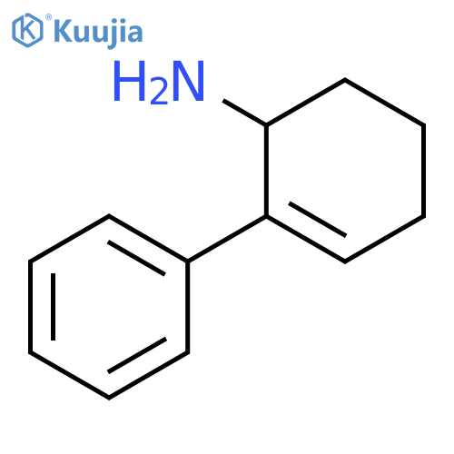 2-CYCLOHEXEN-1-AMINE, 2-PHENYL- structure