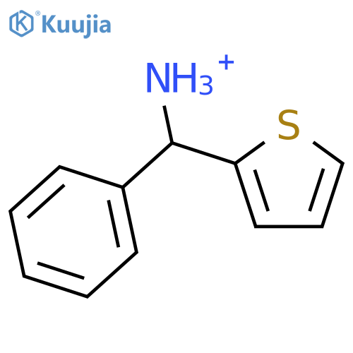 1-phenyl-1-(2-thienyl)methanamine structure