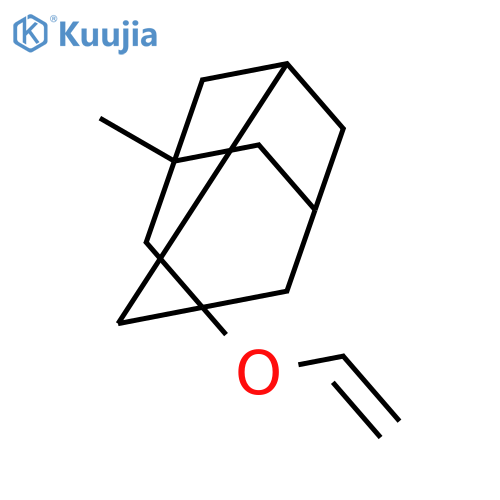 TRICYCLO[3.3.1.13,7]DECANE, 1-(ETHENYLOXY)-3-METHYL- structure