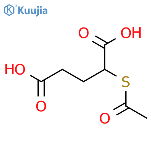 PENTANEDIOIC ACID, 2-(ACETYLTHIO)- structure