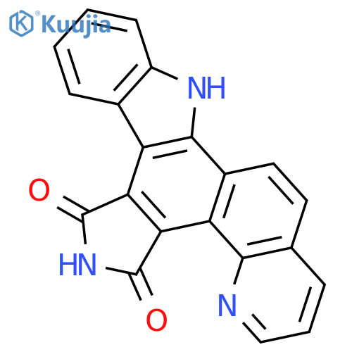 Pyrrolo[3,4-c]quino[7,8-a]carbazole-5,7(6H,12H)-dione structure