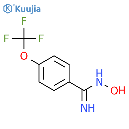4-(Trifluoromethoxy)benzamidoxime structure