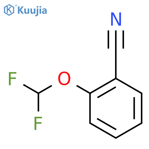 2-(Difluoromethoxy)benzonitrile structure