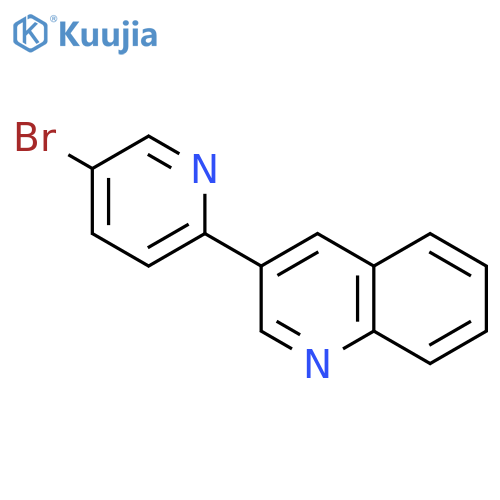 3-(5-Bromo-pyridin-2-yl)-quinoline structure